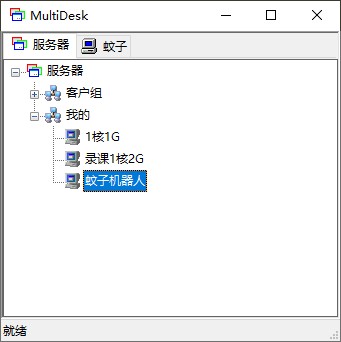 Multidesk最好用的远程桌面批量链接服务器工具插图